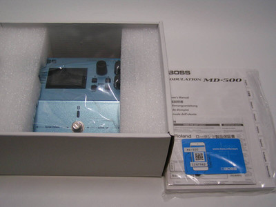 Boss MD-500 Gitarren-Effekt-Pedal-Modulation Chorus Flanger Phaser getestet J...