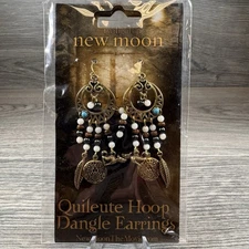 Twilight Saga New Moon Quileute Hoop Earrings NECA