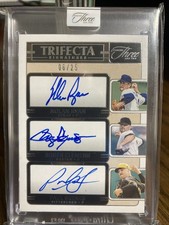 2025 Panini Three and Two - Trifecta Signatures N.Ryan, R.Clemens, P.Skenes/25