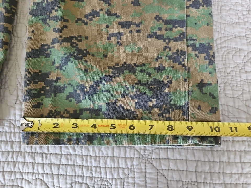 Vintage Rothco Coveralls Adult L Digital Camouflage Lightweight Front Zip - Image 3 of 4