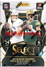 2024 Panini Select Football RC Base Prizm Shock Choose Card Complete Your Set