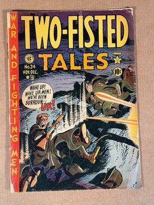 Two-Fisted Tales #24 EC Comics 1951 Wally Wood - See Pics