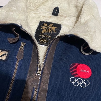 Vintage Mizuno Olympic Japan 1998 Sherpa Jacket | eBay