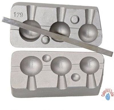 Cheburashka weight mould, Brilliant system for jig heads and predator jigs CB179