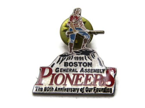 Boston General Assembly Pin 80th Anniversary Of Our Founders