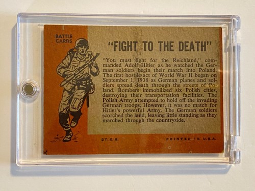 🔥1965 Topps Battle #1 - Fight To The Death 🔥 - Bild 17 von 17