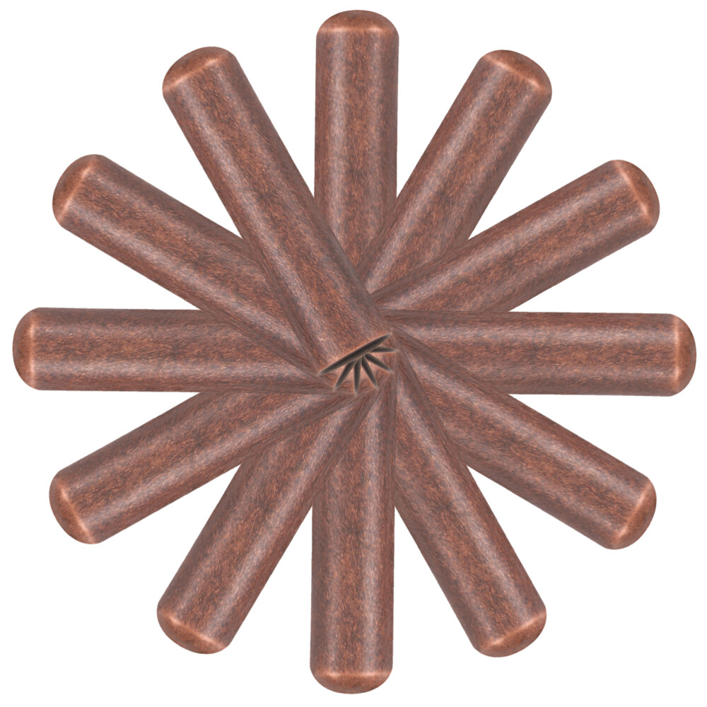 APL 50 Pezzi Cappello Corda Coda Clip Pantaloni Ricambio Lacci Punte Metallo