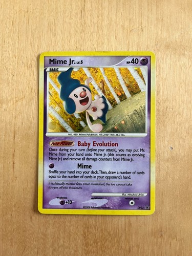 Pokémon TCG Mime Jr DP Black Star Promotional DP22 Holo Promo