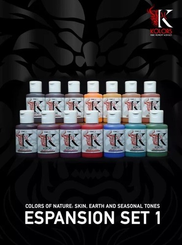 Juego de pinturas hobby Kimera Kolors para pintar miniaturas/dioramas - Imagen 8 de 12