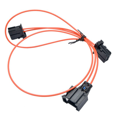 3 in 1 MOST Fibre Optic Loop Cable Bypass Connector For Mercedes BMW Audi VW