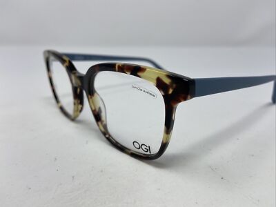 OGI Japan UFF DA/192 47-20-145 Demi Amber Plastic Full Rim