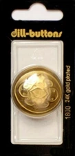 Dill Buttons ~ (1800) - 1 3/16" - 1 ct