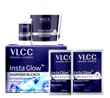 VLCC Insta Glow Diamond Bleach - 60gm