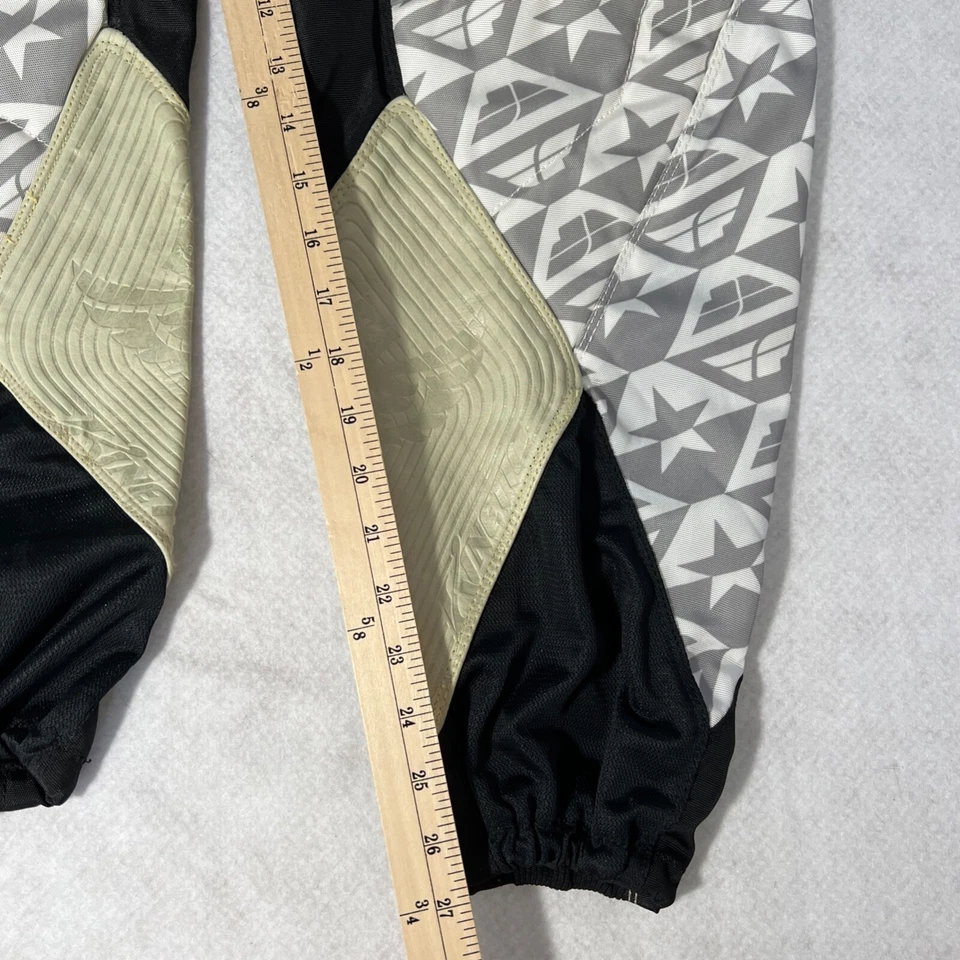 Pantalones Fly Racing Kinetic Pro-Series para hombre talla 32 motocross negro blanco rojo MX Foto 4 de 4