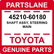 45210-60180 Toyota OEM Genuine SHAFT ASSY, STEERING MAIN