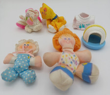 Vintage 1980s Smooshees Lot Fisher Price