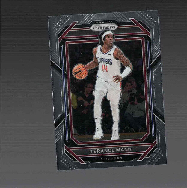 2022-23 Panini Silver Prizm #137 Terance Mann Los Angeles Clippers