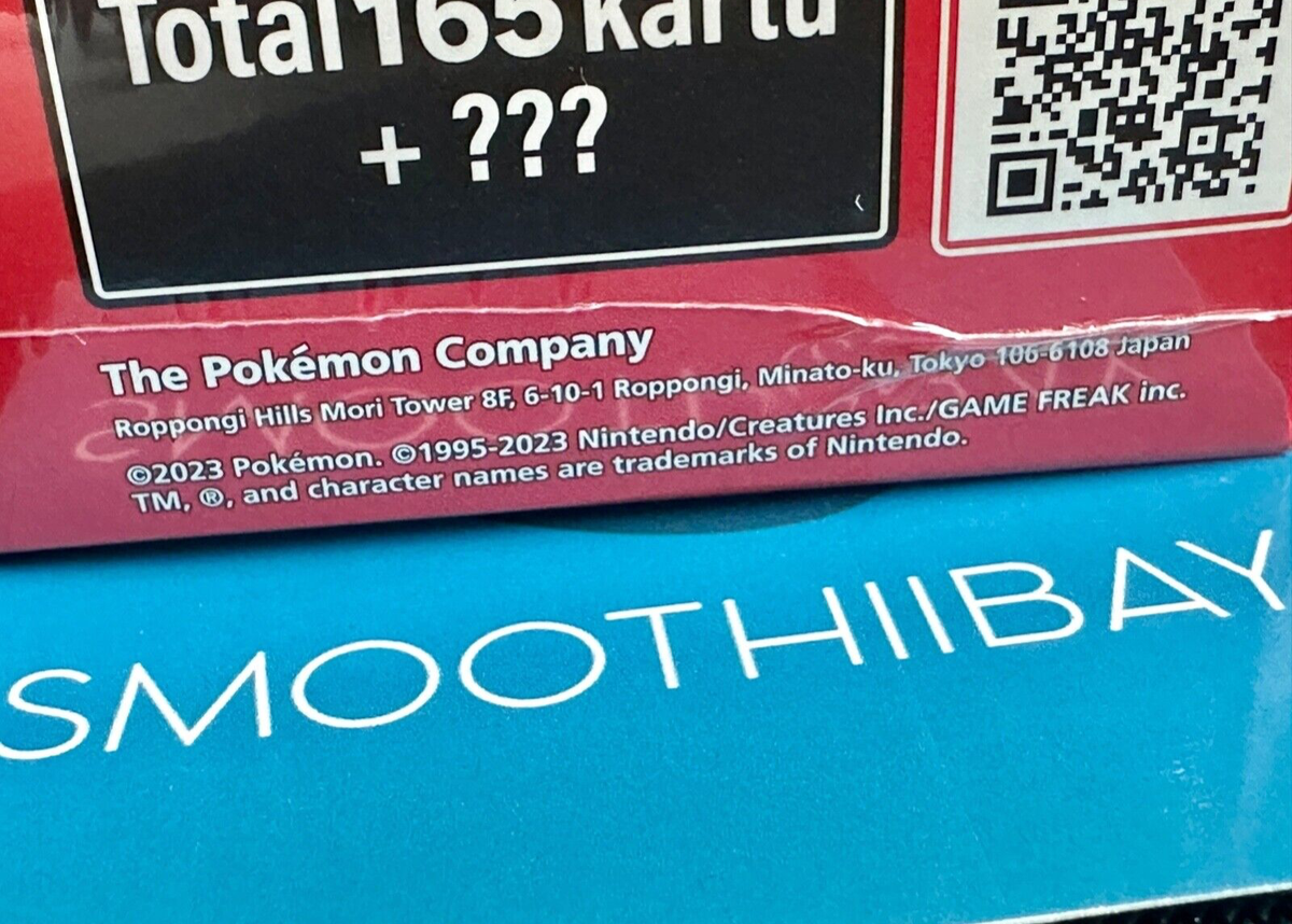 Pokemon 151 Booster Box SV2a FACTORY SEALED Indonesia Cards