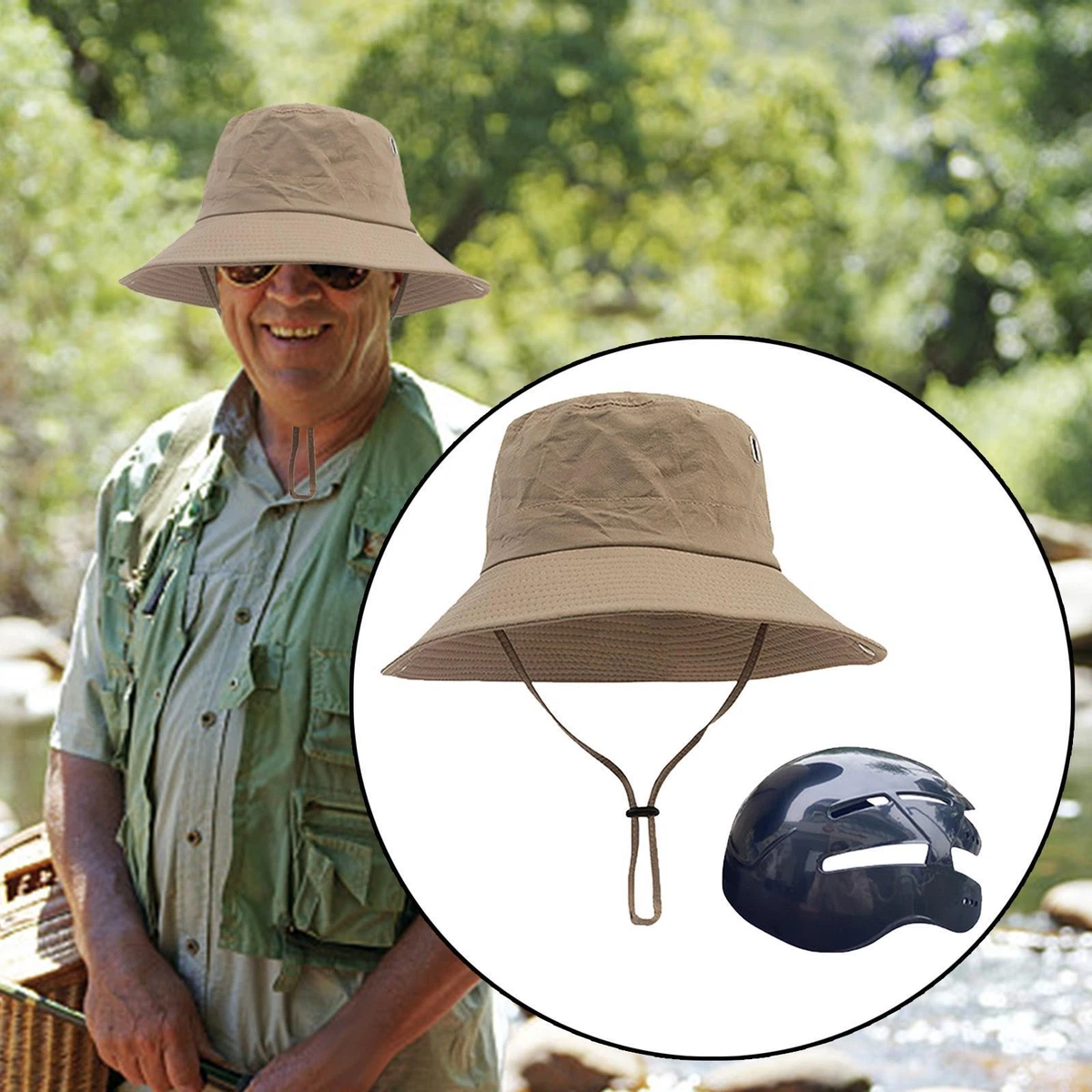 Bucket hat with snaps 2025