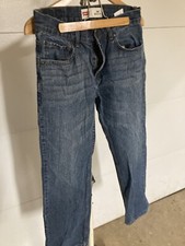 LEVI'S 505 Regular Fit Jeans BOYS Size 18 REG 29x29 Stonewash