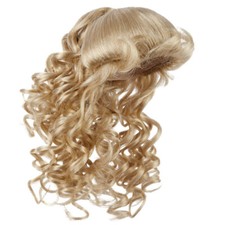 Set of 3 Antina's Blonde Long Ringlets Curly 13" Doll Wigs