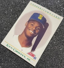 1991 SCORE KEN GRIFFEY JR COOPERSTOWN CARD #B3 RARE C STORE MORE 