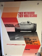 Vintage factory Porsche Huschke Von Hanstein  Hockenheim 1965 Strenger