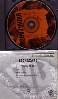Biohazard How EDIT & Tales from the Hard Side LIVE DJ PROMO CD Single USA seller