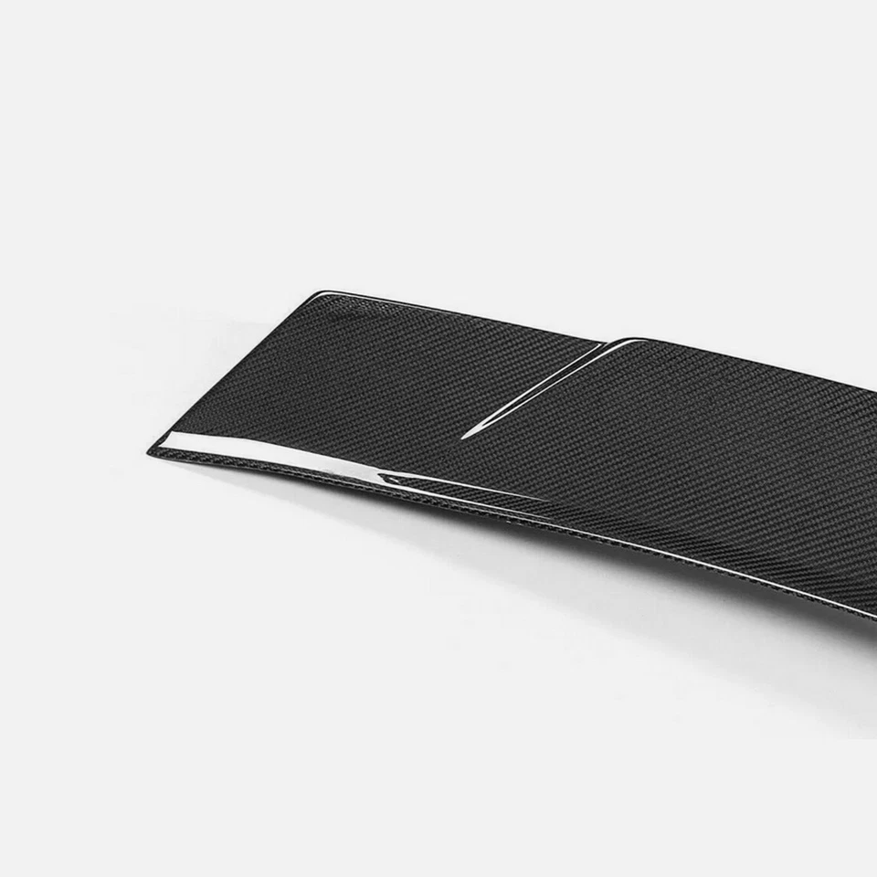 Carbon Black Rear Trunk Spoiler Wing Lip For Cadillac CTS Sedan 4 Door 2008-2013 Foto 4 de 4