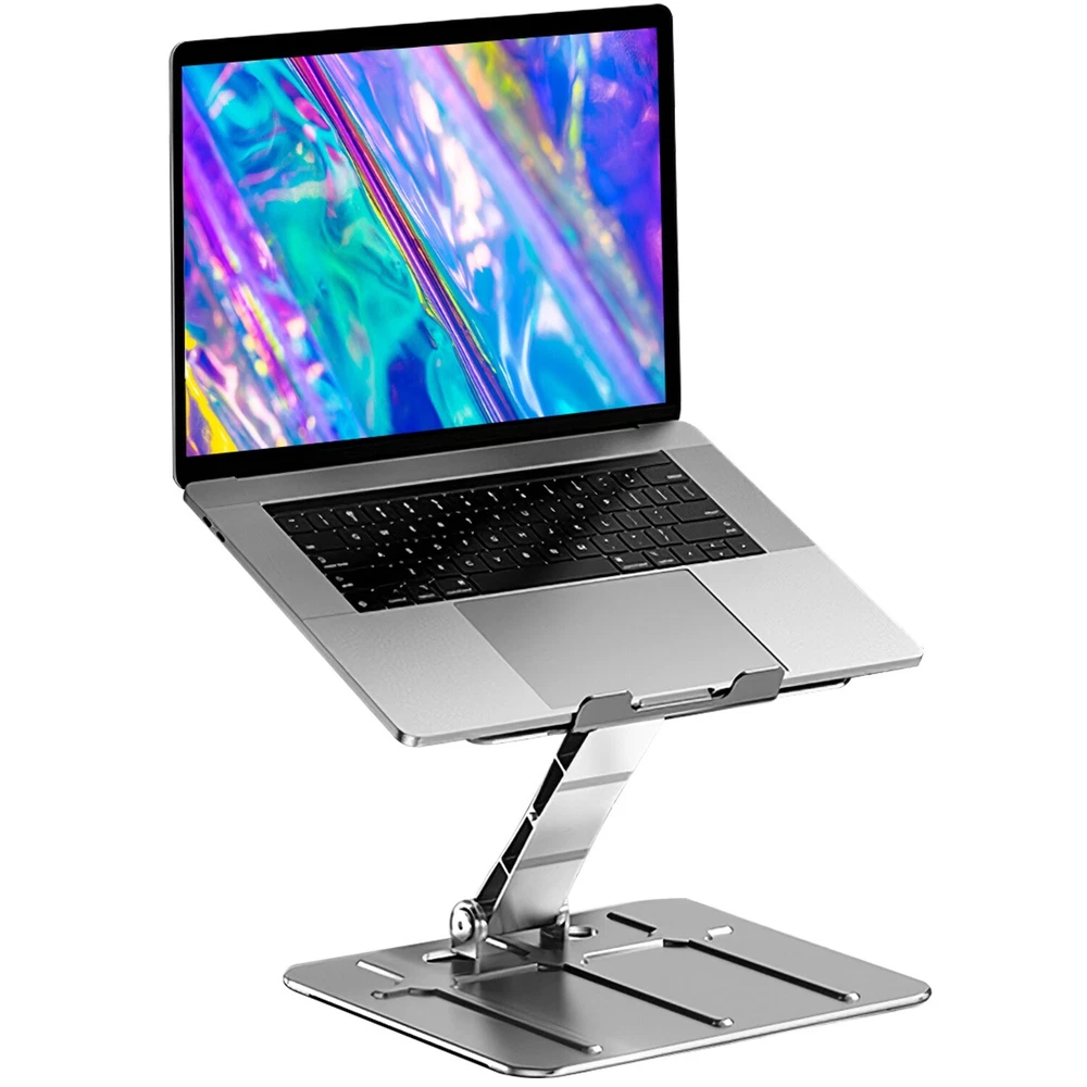 Ergonomic Adjustable Laptop Stand Riser Holder for up to 15.6 Inches Portable and Lightweight  