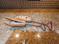 Vintage Red Head Wooden Shoe Stretchers- Child Medium