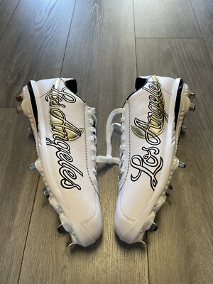 Nike Lunar Cortez 2022 All Star White Black Baseball Cleats  display picture 1