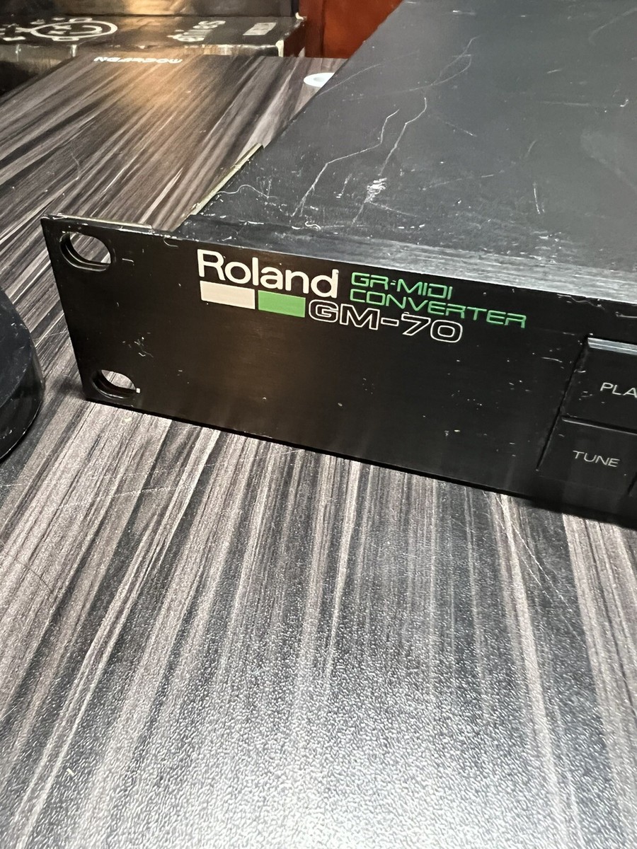 【レア品】Roland GM-70 ギターMIDIコンバーター Roland GM-70 Guitar To MIDI Converter Vintage Sound Module | eBay