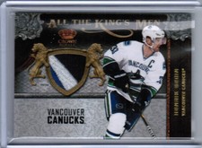 11/12 CROWN ROYALE HENRIK SEDIN ALL THE KING'S MEN PATCH 09/25 VANCOUVER CANUCKS