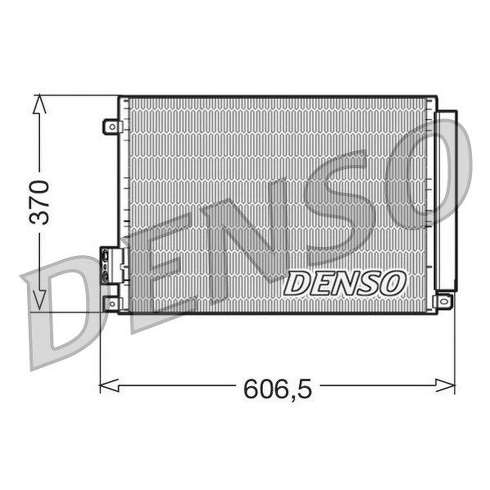 DENSO Air Conditioning Condenser - DCN09045 - A/C Car / Van / Engine Parts