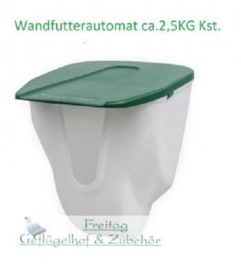 OLBA Wandfutterautomat 2,5KG aus Kst.