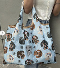 Cute Dachshund Dog Eco-Friendly Reusable Nylon Shopping Bag Gift AUS Free Post