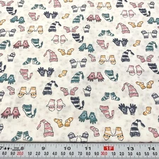 Dear Stella Mount Snow Collection Cozy Knits Cotton Fabric by the Half Yard