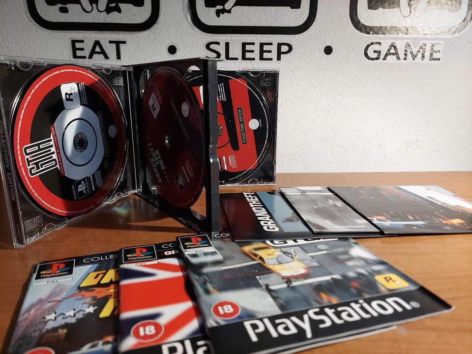 Grand Theft Auto Collector’s Edition Playstation 1 PS1 livraison rapide - Photo 3/4