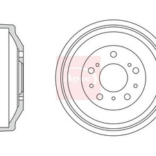 Tambour de frein Fiat TIPO