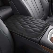 Center Console Armrest Cover For Most Sedans Suvs Trucks Black Waterproof Cushio