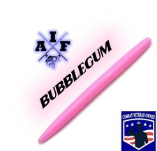 100ct 4'' or 5'' BubbleGum Senko Style Worm Stick Bait.