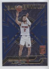 2022-23 Donruss Elite Power Formulas Blue 17/99 Cade Cunningham #12 1aj