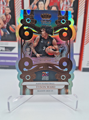 2024-25 Panini Crown Royale Euroleague Tyson Ward Pillars of the Game /99 #8