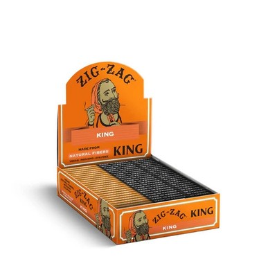 ZIG-ZAG Rolling Papers King Size (24-Pack) with 32 Papers Each Pack