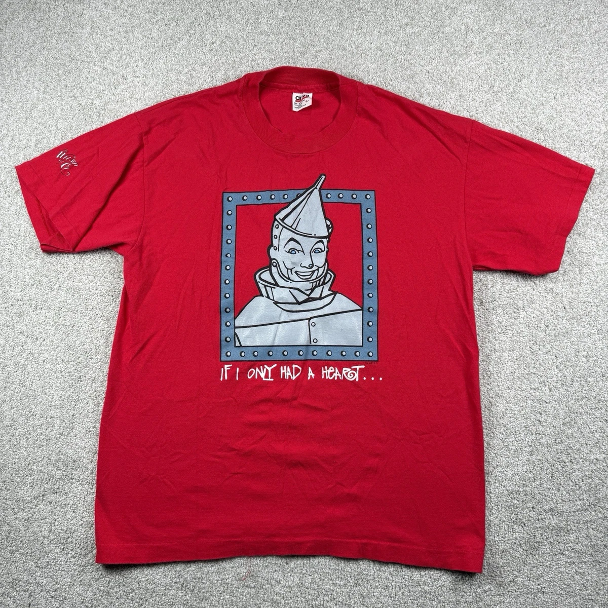 Cotton Red 1990s Vintage T-Shirts for Men for sale | eBay