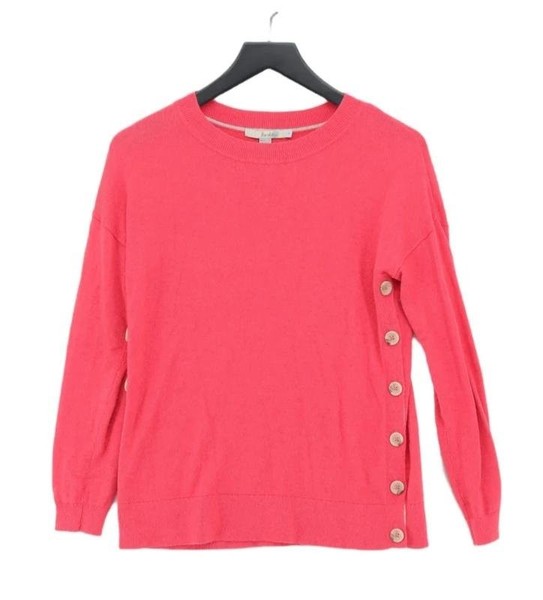 Women Boden Sweater Pink Viscose 36 #8DCP