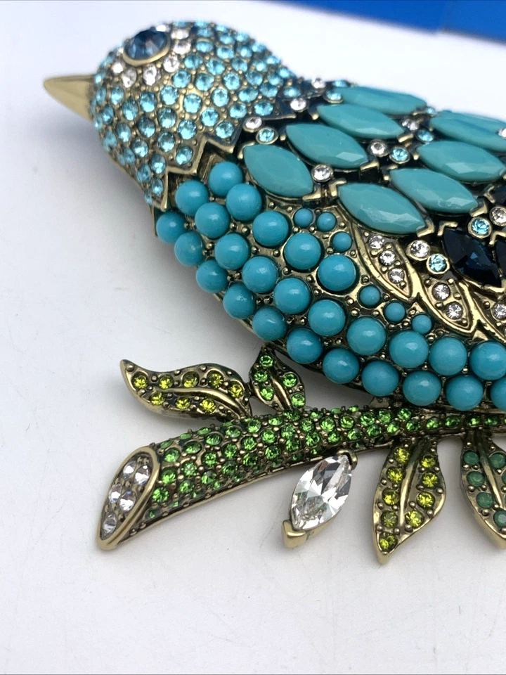 "Хрустальная булавка с птицей HEIDI DAUS ""Marquise Madness""" - Изображение 3 из 4