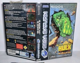 The Incredible Hulk: The Pantheon Saga - SEGA Saturn (PAL) Game Boxed w/ Manual