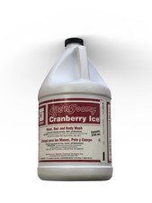 Spartan Lite'n Foamy Cranberry Ice Hand Hair & Body Wash Soap 1 Gal. *Lot of 4